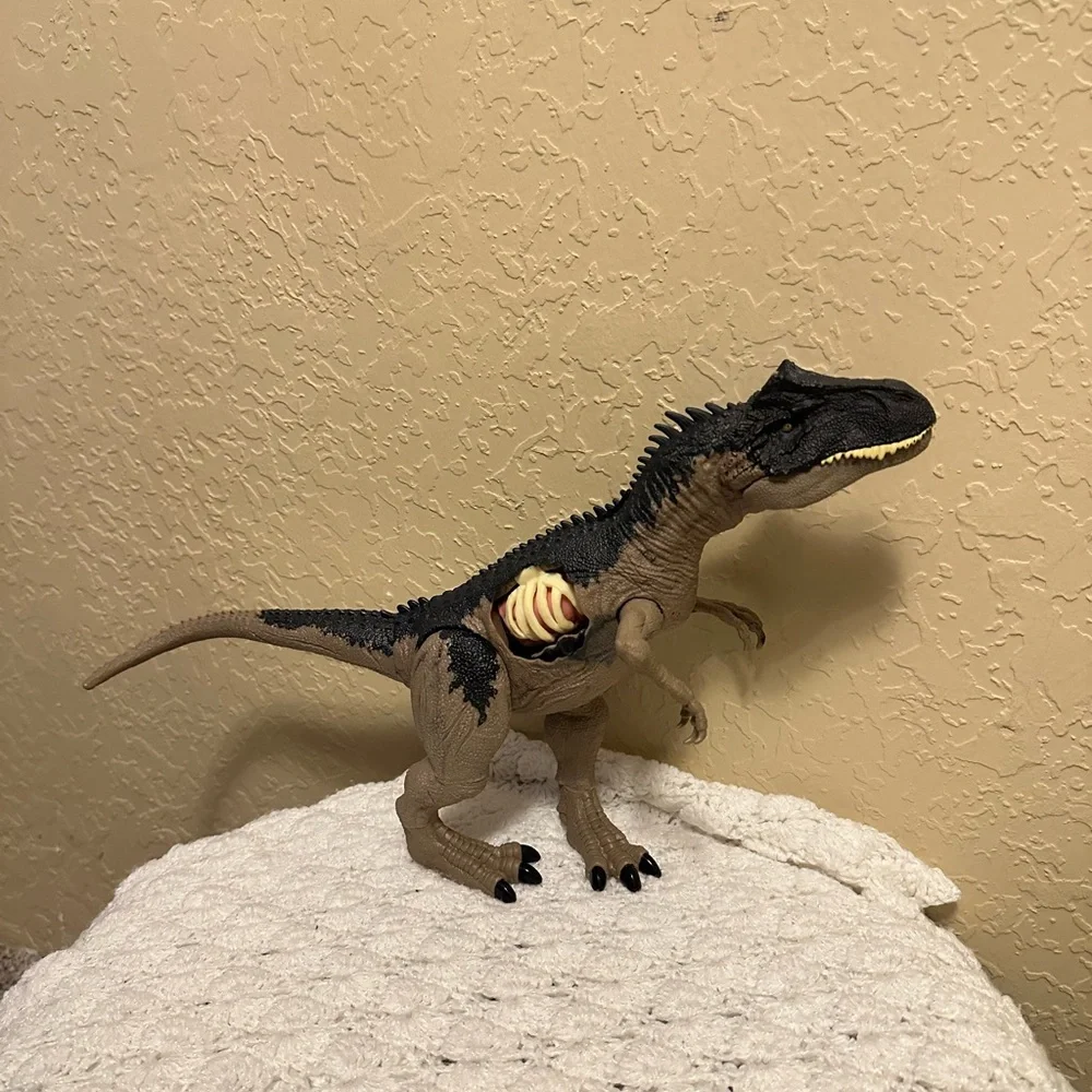 Jurassic World Dominion Extreme Damage Roarin' Allosaurus HFK06 Dinosaur Mattel - Picture 14 of 14